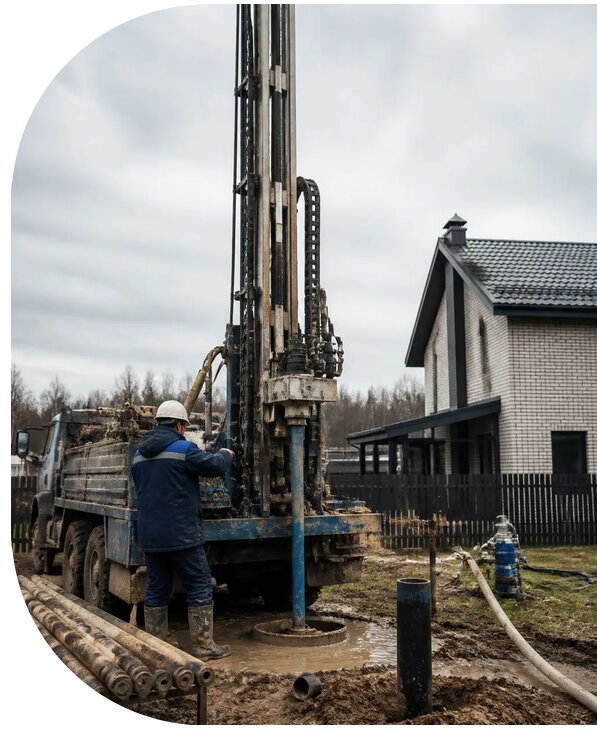 Бурение скважин на воду под ключ в Тулуне от 129480 р. | АПаруса-Тлн